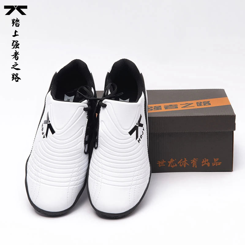 Firmway Professional Taekwondo Shoe for Unisex Soft Sole Kids Kung Fu Comfortable Men Women Tai Chi Karate Shoes White Sneakers