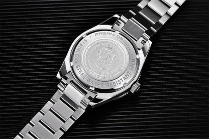 PAGANI DESIGN 41 MM Luxury Men Mechanical Wristwatch 200m Waterproof Sapphire Clock Automatic Stainless Steel Business Watch
