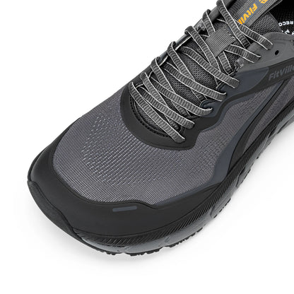 FitVille Men's Wide Toe Box Shoes Cushioned Well Sneakers Non Slip Lightweight Breathable Running Shoes for Swollen feet