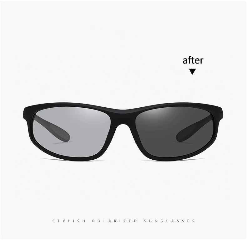 VCKA Ochelari de soare polarizați pentru bărbați, pentru miopie, de sport, cu prescripție medicală, pentru activități în aer liber, cu rame mici, ochelari pentru femei, optică, ochelari personalizați -0,5 până la -6,0