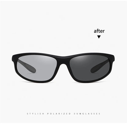 VCKA Ochelari de soare polarizați pentru bărbați, pentru miopie, de sport, cu prescripție medicală, pentru activități în aer liber, cu rame mici, ochelari pentru femei, optică, ochelari personalizați -0,5 până la -6,0