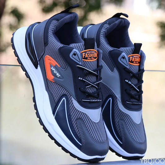 2025 grande taille automne mode nouvel article respirant décontracté confortable chaussures pour hommes polyvalent, léger plat sport chaussures pour hommes