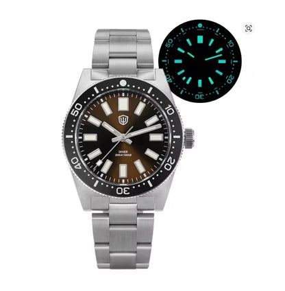 Watchdives WD1965 Luxury Men's Watch VH31 Sweep Second Quartz Movement 38mm Watch Night Light 20Bar Waterproof Watches
