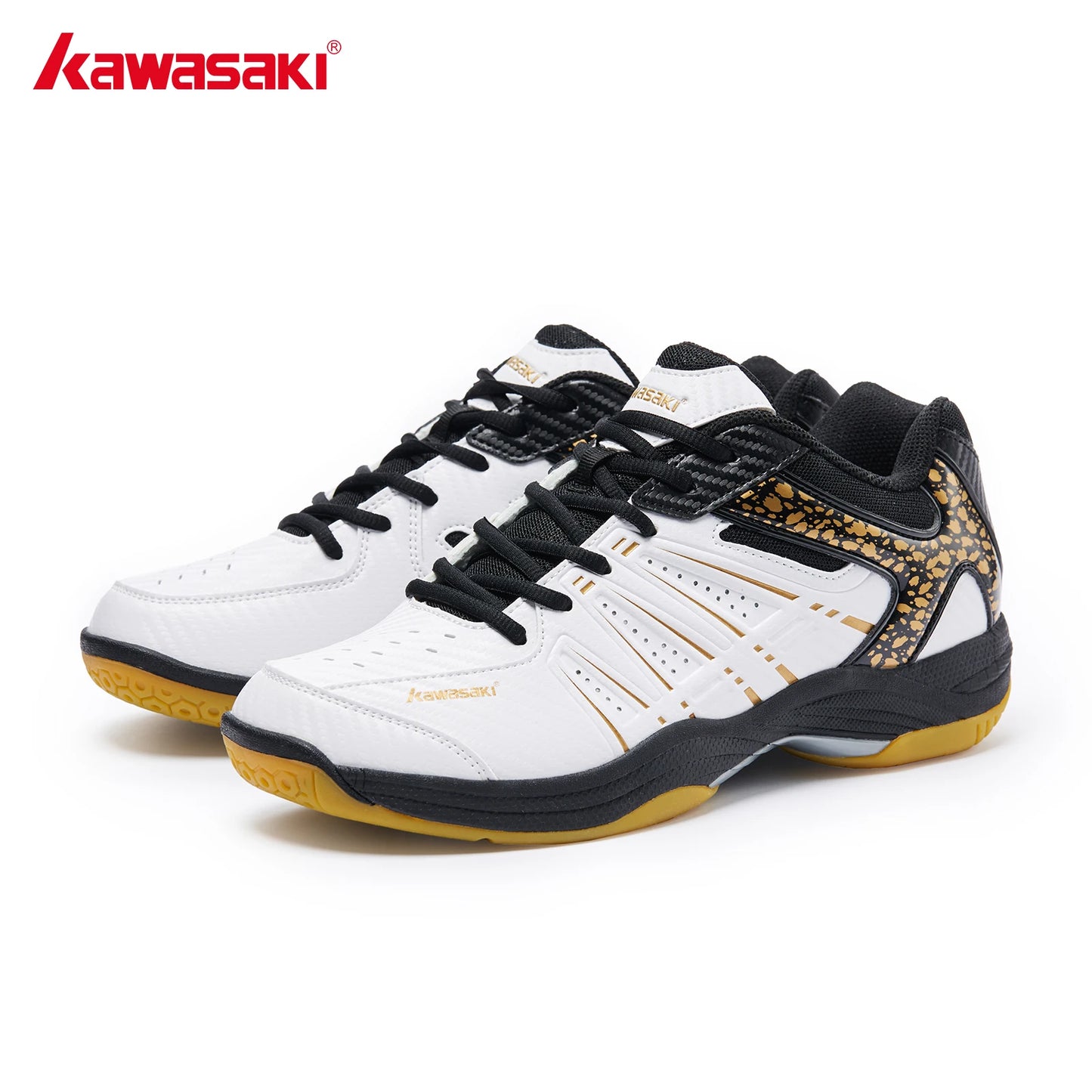 Kawasaki Professional Badminton Shoes Breathable Anti-Slip Sport Shoes for Men and Women Sneakers K-063