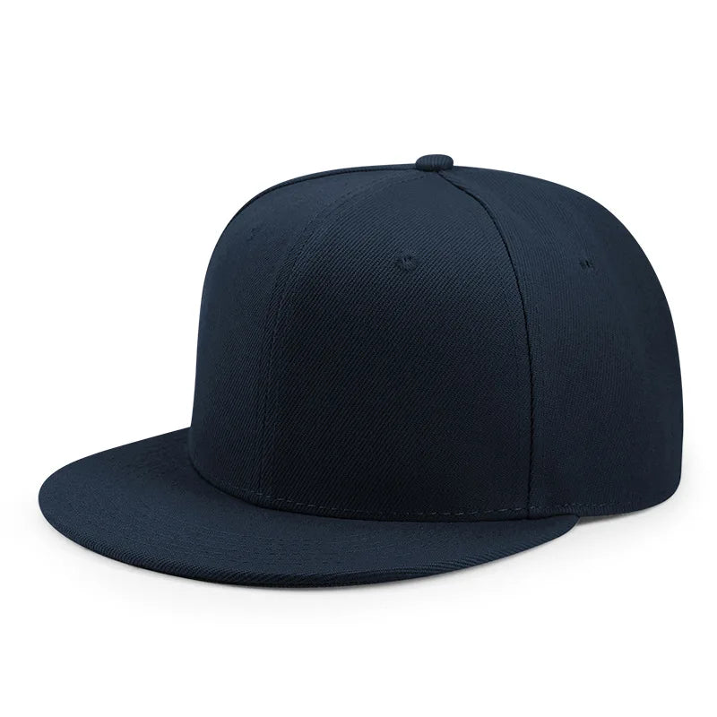 Full Closed Fitted Cap Hat New York Size Plus Large Trucker Men Bill Hip Hop Solid Baseball Snapback Blank Flat Visor Brim Era