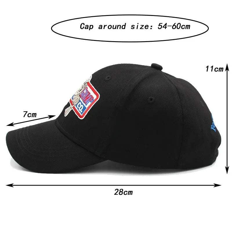 1994 BUBBA GUMP SHRIMP Baseball cap men women Sport hats Summer Cap Embroidered casual Hat Forrest Gump caps Costume wholesale