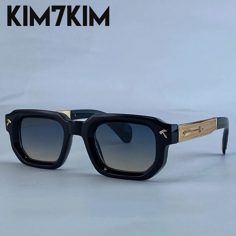 Ochelari de soare polarizați, pătrați, în stil punk, pentru bărbați, de marcă de lux, clasici, dreptunghiulari, cu protecție UV400, pentru șofat, la modă, pentru activități în aer liber