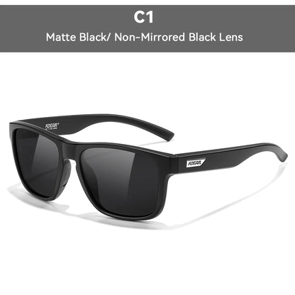 Ochelari de soare polarizați pentru bărbați KDEAM, mărime XXL, ochelari de protecție pentru sporturi în aer liber, lățime totală 155 mm, ochelari de soare extra mari