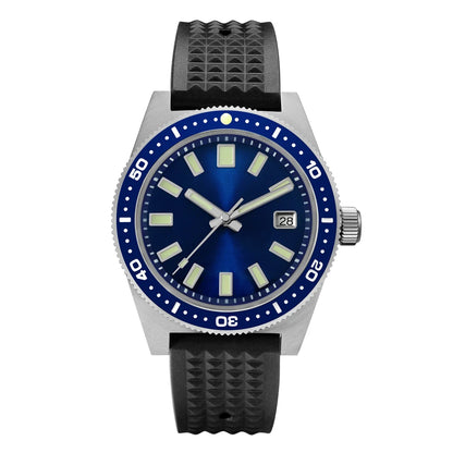 San Martin Official 41mm 62mas V4 Diver Men Watch NH35 Automatic Mechanical Watch Sapphire Glass 200m Waterproof Luminous SN0007