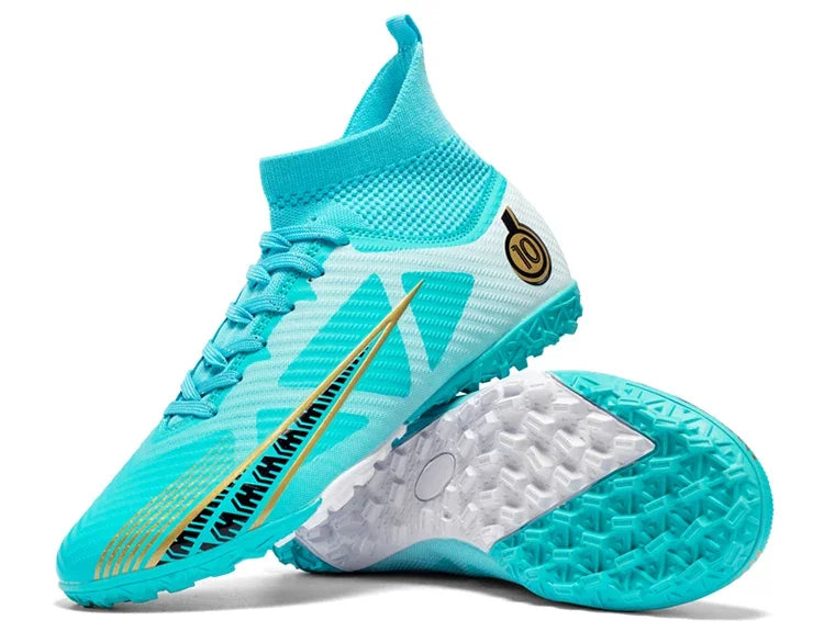 Chaussures de football pour hommes, chaussures de football professionnelles originales résistantes, ultralégères, de qualité supérieure, antidérapantes, rapides