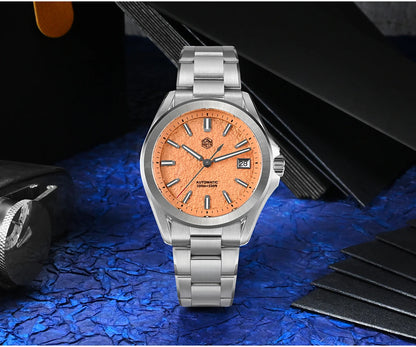 San Martin New Gada Fashion Sport Watch 39mm NH35 Automatic Mechanical Men Watches Dress Waterproof 100m Luminous SN0129