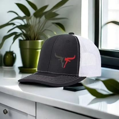 Casual Bull Head Print Summer Baseball Cap Breathable Hip Hop Sports Visor Mesh Adjustable Sun Hats Men Women