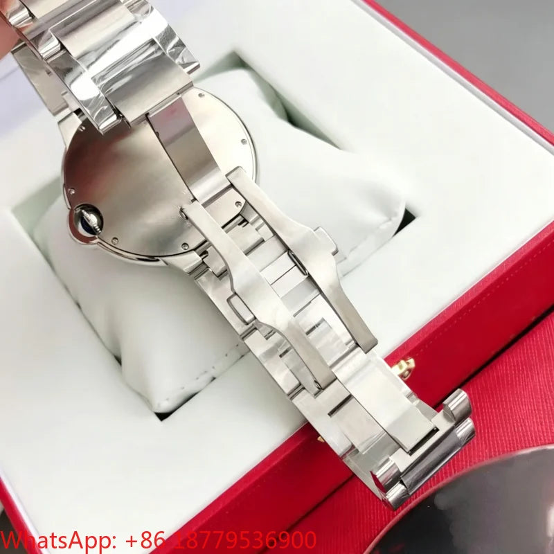 2026 Men Fashion Watch 904L Stainless Steel Leather 42MM Automatic Mechanical High-Quality AAA Custom Watches