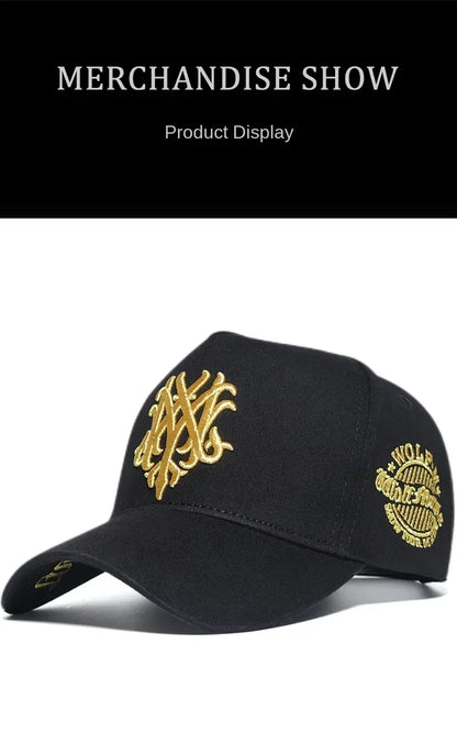 Summer Hat Male Baseball Cap for Men Big Head XL Size CottonTrucker Hat Embroidered Totem Keep Cool Windproof Snapback 2025