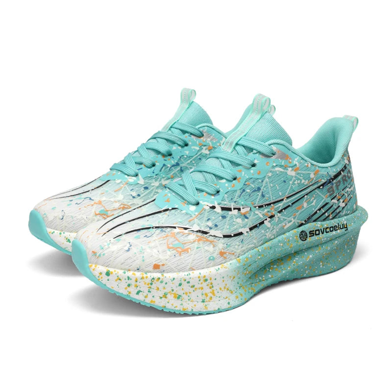 Zapatillas de running para hombre Marathon, transpirables, ligeras y cómodas, calzado casual deportivo de corte bajo resistente al desgaste para hombre