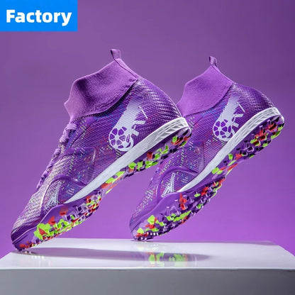 Professional Football Boots Men Soccer Shoes Society Football Cleats Ultralight Training Soccer Sneakers Men Outdoor Sports Shoe