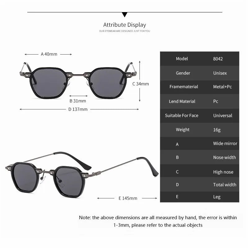 Ochelari de soare mici, pătrați, pentru călărie și condus, pentru femei și bărbați, de marcă, de designer, cu ramă metalică, ochelari de soare, Oculos De Sol, UV400