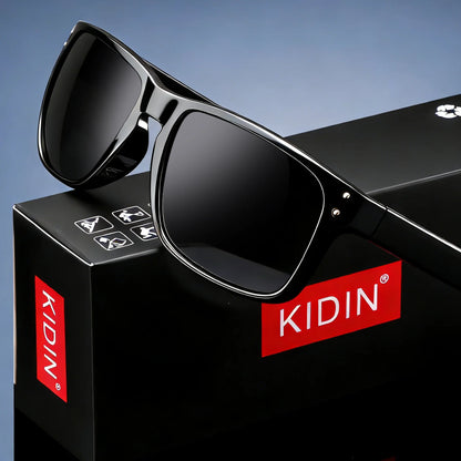 2026 NEW High quality luxury KIDIN brand Polarized sunglasses square Outdoor Sports Party Beach Women men sun glasses UV400