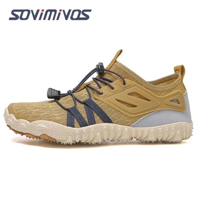 Men's Trail Running Shoes, Lightweight Athletic Zero Drop Barefoot Shoes Non-Slip Outdoor Walking Minimalist Shoes for Women