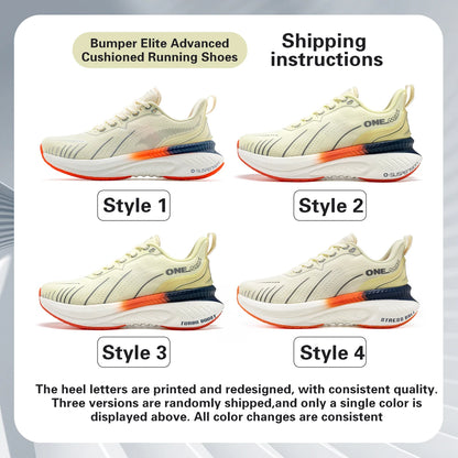 Zapatillas de running ONEMIX con nueva amortiguación para hombre, aptas para corredores de peso elevado, deportivas con cordones para mujer, antideslizantes, de exterior, zapatillas atléticas masculinas