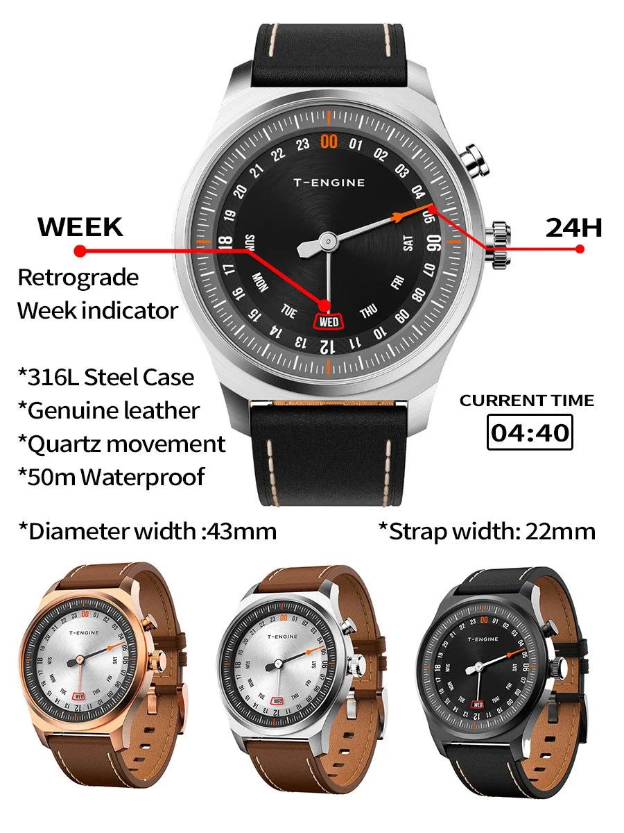 Unique Creativity Fashion Men Watch Top Brand Luxury Waterproof Sport Mens Watches Military Wristwatch Relogio Masculino