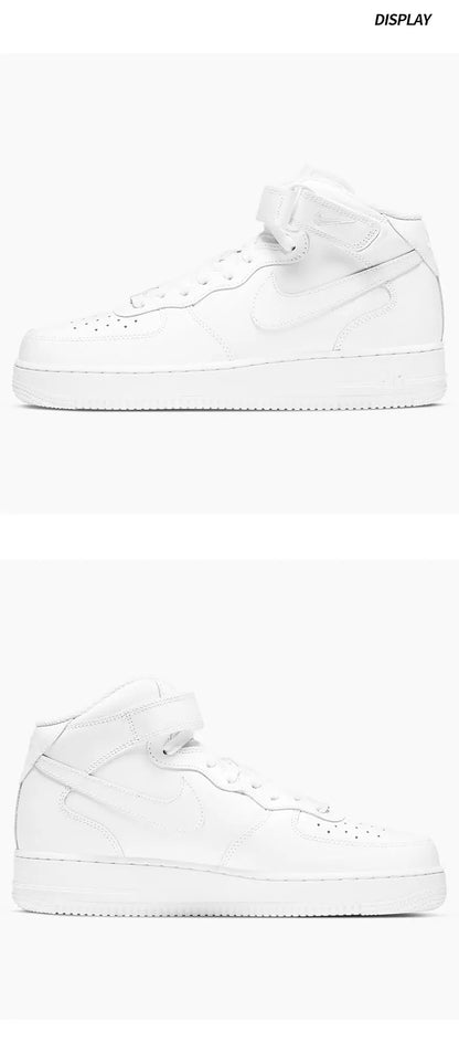 Nike genuine Air Force 1 Mid-Top Casual Shoes CW2289-111