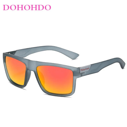 2022 Luxury Polarized Sunglasses Men Women Fashion Square Male Sun Glasses Vintage Driving Fishing Eyeglasses Sport Shades UV400