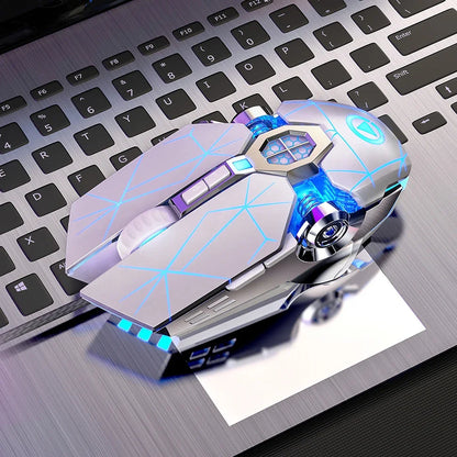 New Professional Gaming Mouse 3200DPI 7 Buttons Backlit Computer Mouse Support Macro Definition Mechanical Wired Silent Mouse