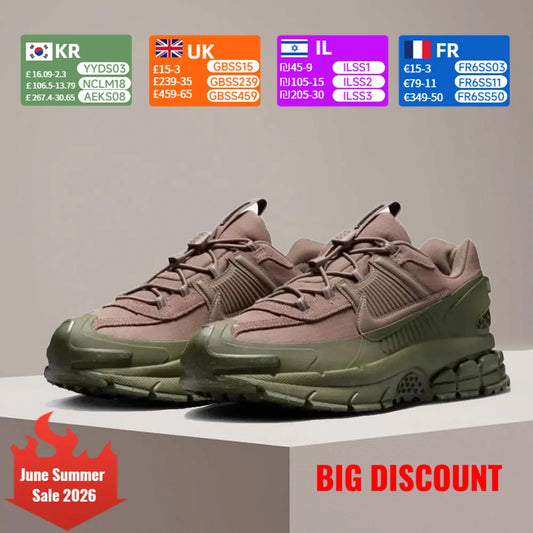 Nike Zoom Vomero 5 Roam Lightweight, Durable, Slip-Resistant Cushioned Low-Top Casual Running Shoes Unisex Style FV2295-201