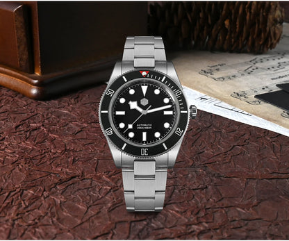 San Martin Upgraded BB58 40mm Retro Luxury Men Diver Watch NH35 Automatic Mechanical Sapphire 200m Waterproof Reloj SN0008D