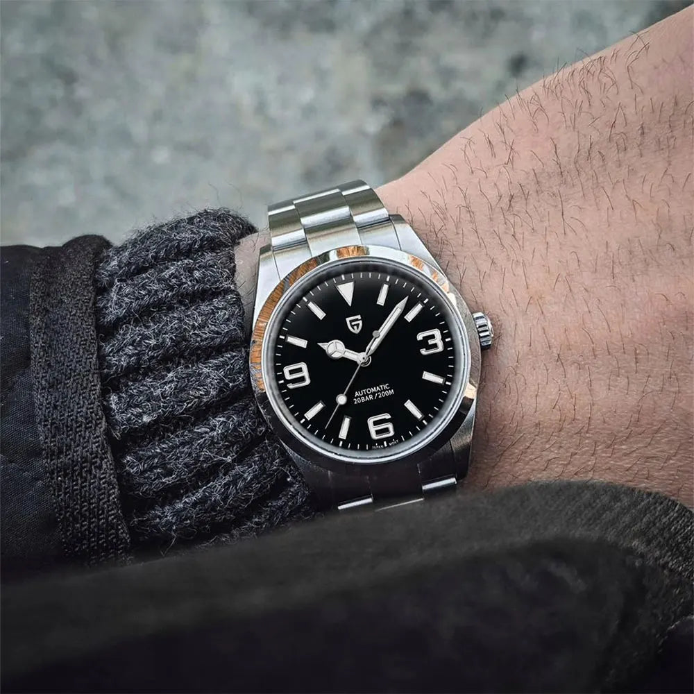 PAGANI DESIGN Top-Marken-Herrenuhr 20bar wasserdicht Mechanische Uhren Klassische Luxus-Automatikuhr für Herren mit Saphirglas