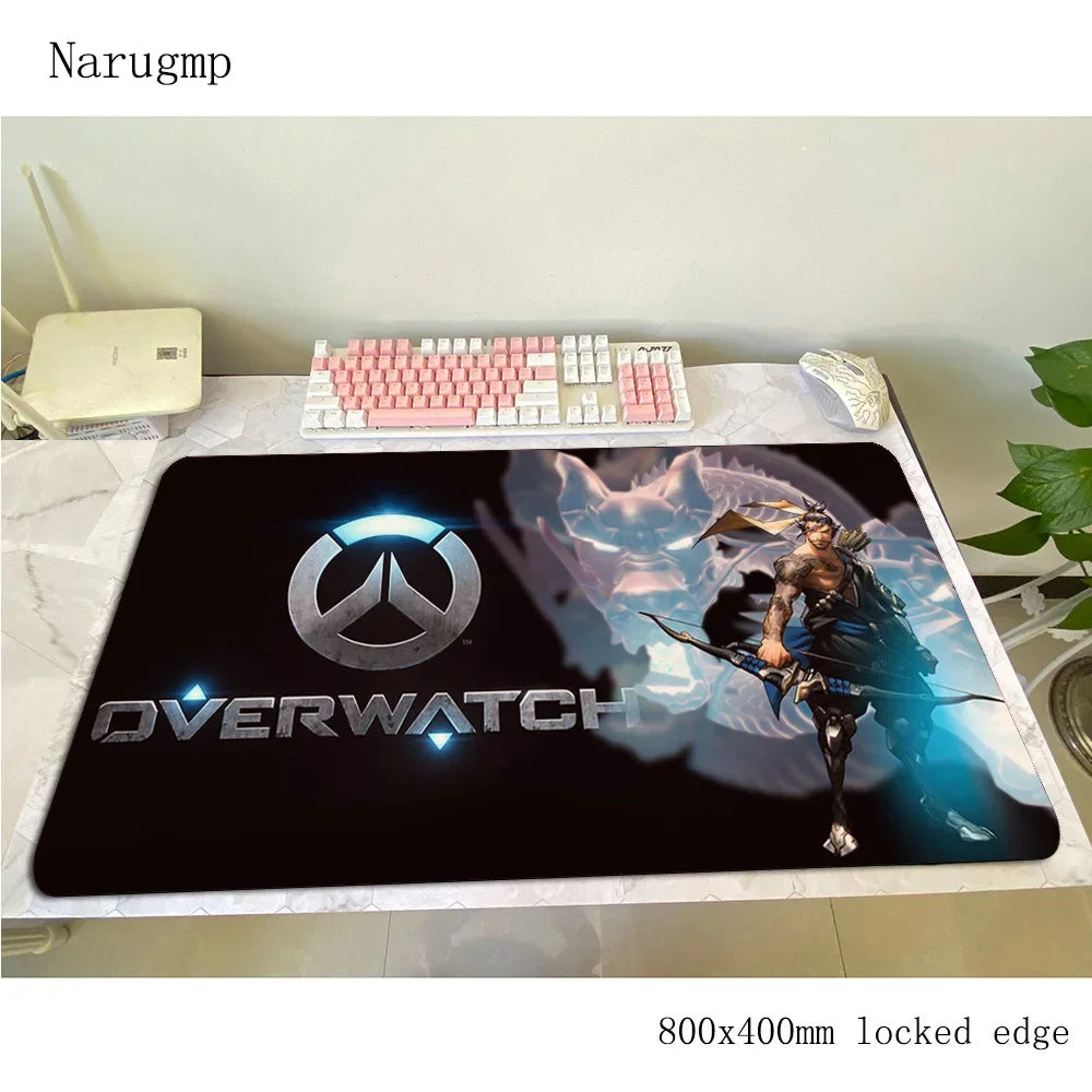 overwatch padmouse 80x40cm gaming mousepad game Halloween Gift large mouse pad gamer computer desk big mat notbook mousemat pc