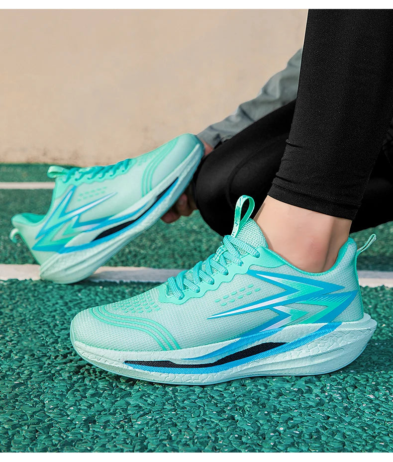 NEW Men Sports Running Shoes Off Marathon Breathable Light Comfortable Athletic Sneakers Jogging Basketball Tenis Air Cushion
