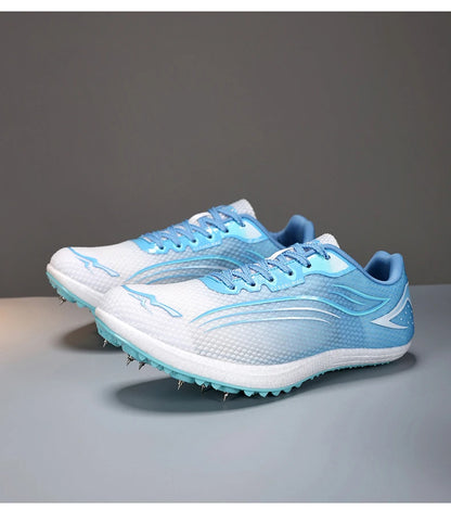 High Quality Men Women Track and Field Shoes Youth Anti Slip Sneakers Outdoor Professional Jumping Runn Shoes Student Trainers