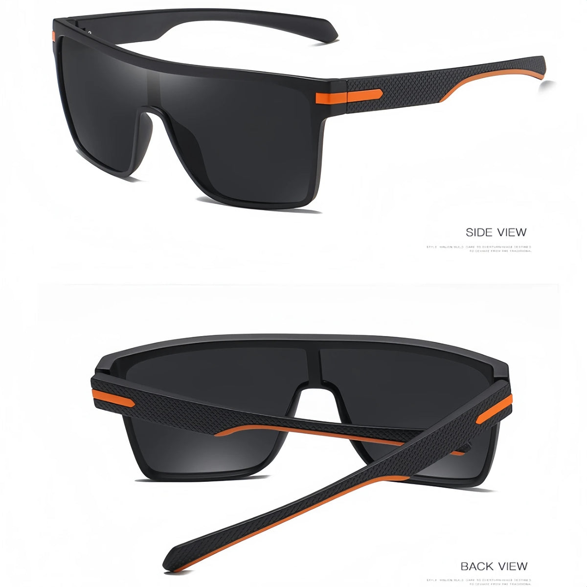 Ochelari de soare de modă pătrați supradimensionați, cu lentile monolitice UV400, pentru condus, vacanță și uz zilnic, unisex, stil retro, clasici și eleganți