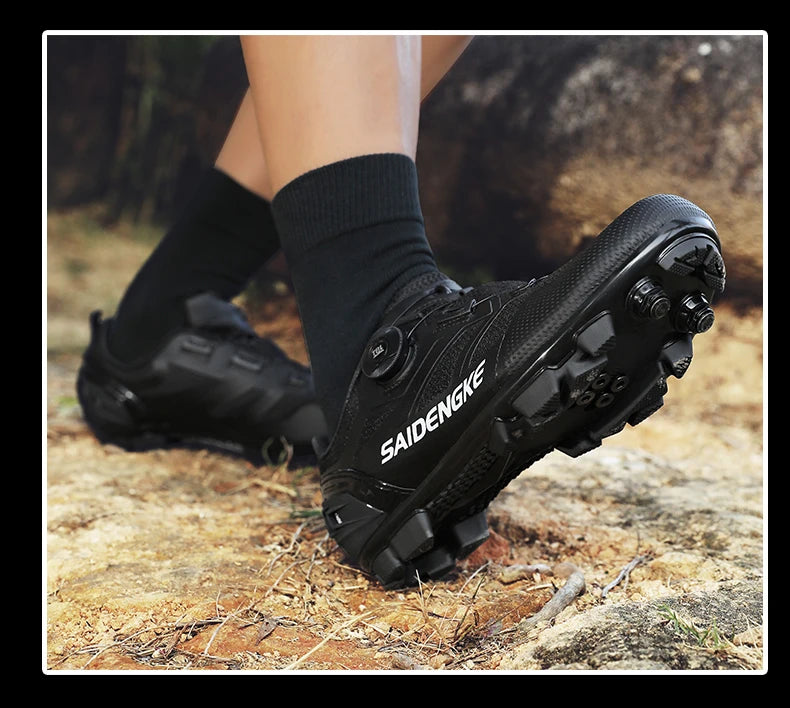 Unisex New Cycling Shoes Professional Lightweight Luxury Original Road Rubber MTB Racing Bicycle Fashion Bike Street Sports
