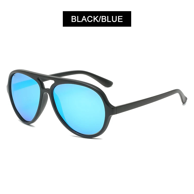 Ochelari de soare polarizați Classic Pilot pentru bărbați și femei, ochelari de soare retro mici în stil aviație, pentru bărbați și femei, la modă, cu protecție UV400, pentru condus