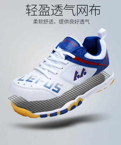 Men's Professional Table Tennis Shoes Couple Badminton Shoes Competition Tennis Training Sneakers Men's Sports Shoes Zapatillas