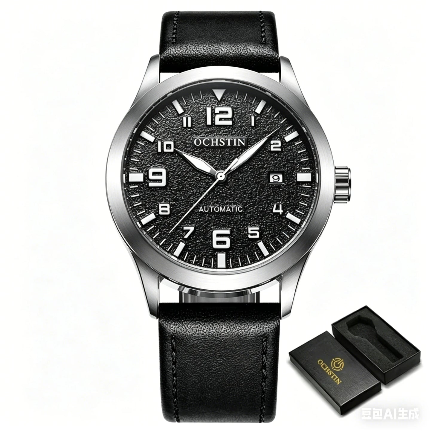 OCHSTIN Men Automatic Mechanical Watch Luxury Casual Dress Military Outdoor Sports Army Mens Wristwatches Waterproof Male Clock