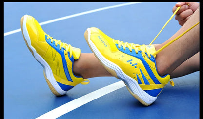 New Badminton Shoes Professional Competition Men and Women Unisex Sports Shoes Tennis Shoes Lightweight Table Tennis Sneakers