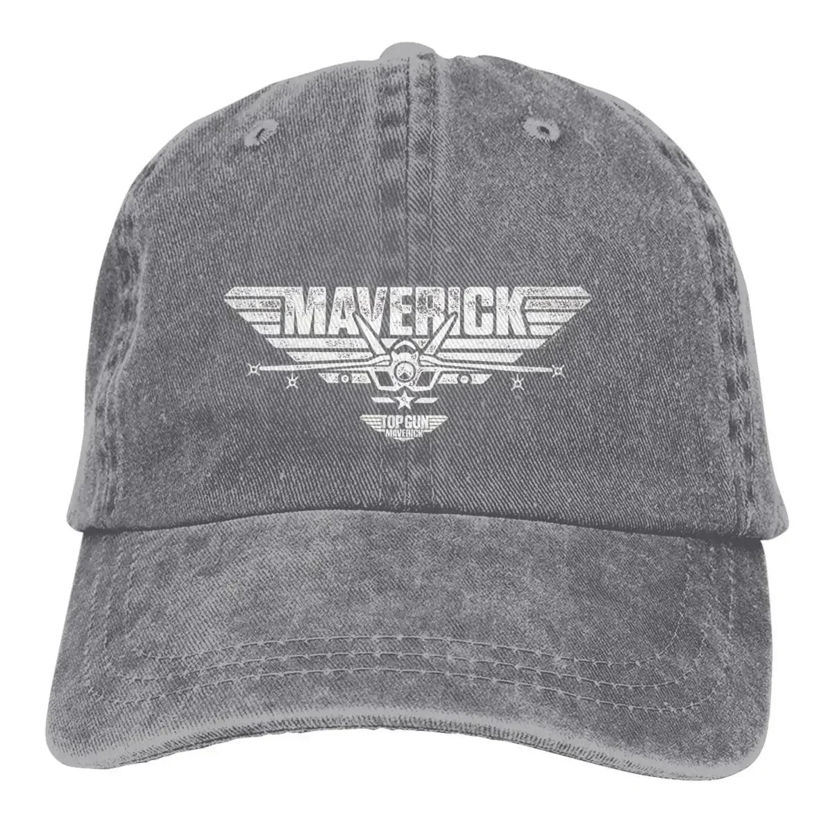 Multicolor Hat Peaked Men Women's Cowboy Cap Top Gun Maverick Centered Jet Logo Baseball Caps Personalized Visor Protect Hats