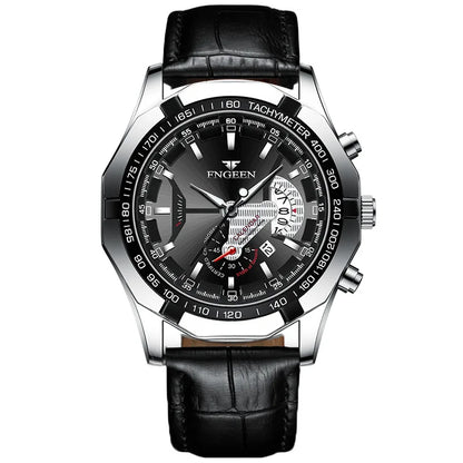 BINBOND Orginal Quartz Wristwatches For Men Luxury Luminous Waterproof Auto Date Men's Watch Stainless Steel Reloj Free Ship