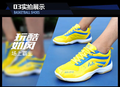 New Badminton Shoes Professional Competition Men and Women Unisex Sports Shoes Tennis Shoes Lightweight Table Tennis Sneakers