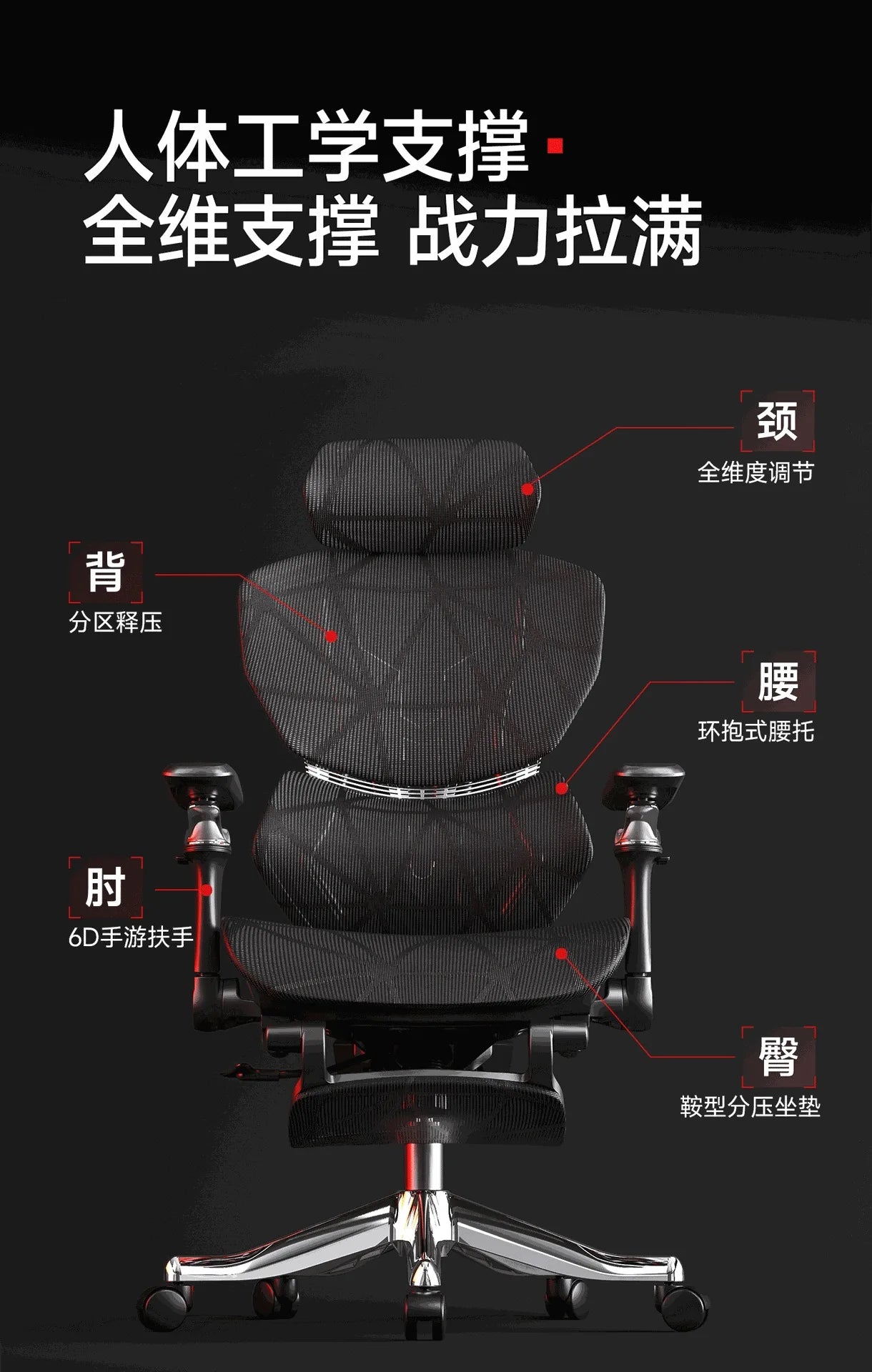 Ergonomic chair for Desk Office  Comfortable Armchair Furniture Chaise Design Chaises De Bureau Wheeled Low Chair on Wheels