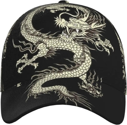 Dragon Snapback Cap Mens Baseball Hats Men Sun Hat Adjustable Cool Trucker hat for Women Men
