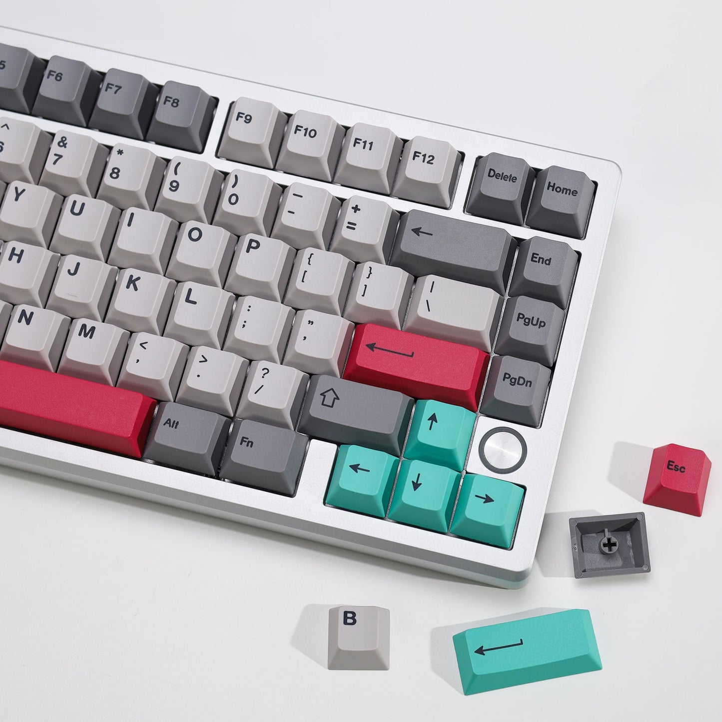KBDiy GMK Modern Dolch Keycaps Retro PBT Keycap Cherry Profile for Cherry Gateron Kailh MX Switches 60 Mechanical Keyboard Gamer
