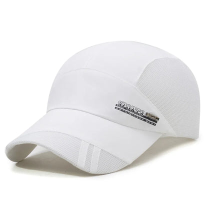 Unisex Outdoor Sports Quick-Dry Mesh Cap - Summer Sun Protection Baseball Cap