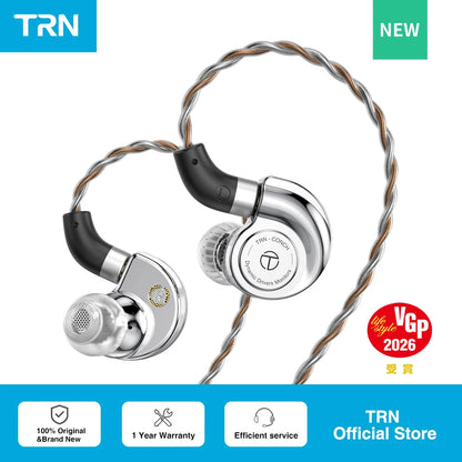 TRN Conch Lucky Bag In-Ear-Monitore – kabelgebundene DLC Diamond Dynamic HiFi-Ohrhörer mit Tuning-Düsenfiltern für Xiaomi