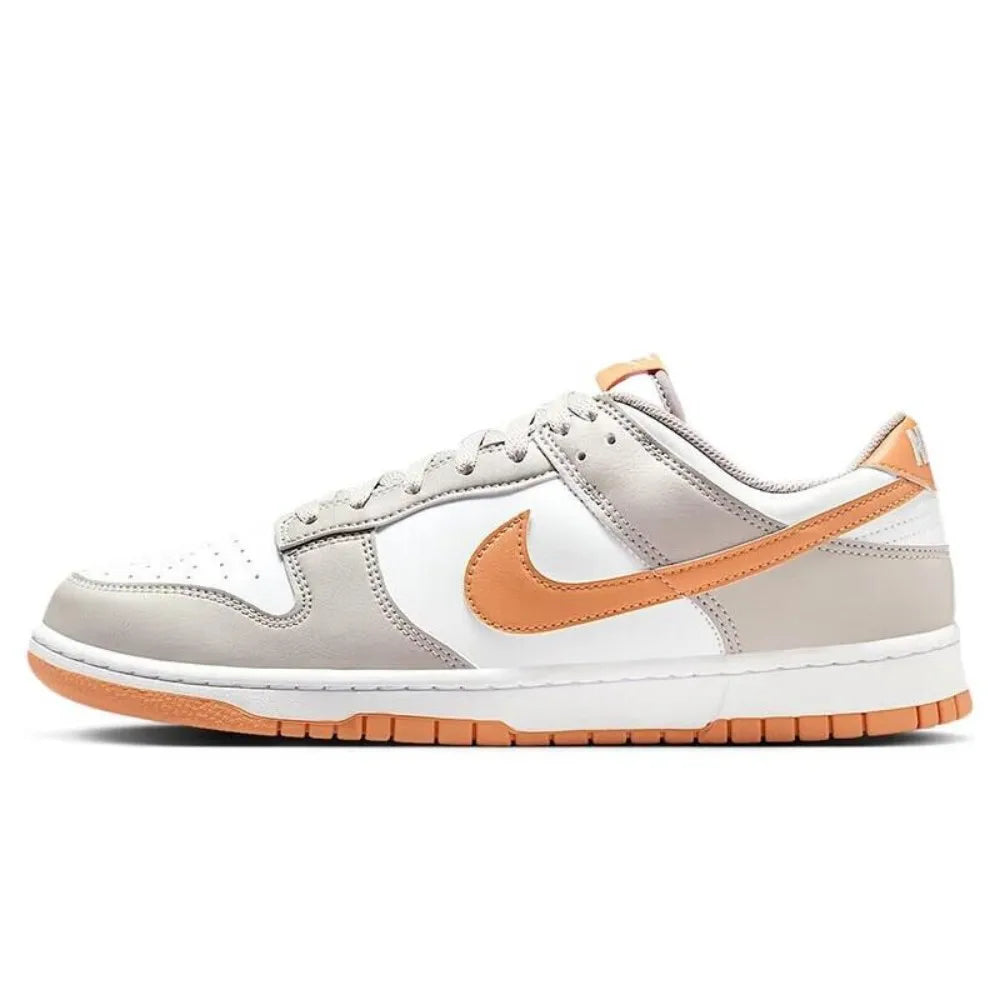 „NIKE Dunk Low Retro“ moteriški bateliai, rožiniai ir balti, žemi, retro stiliaus kasdieniai sportiniai bateliai, patvarūs sportiniai bateliai, riedlentininkų bateliai DD1873-112