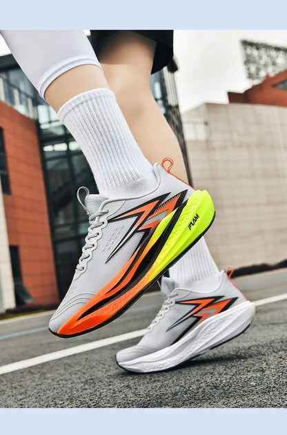 Running Shoes Carbon Plate Specialty Marathon Men's Sports Breathable Lightweight Women's Comfortable Athletic Non-slip Sneakers